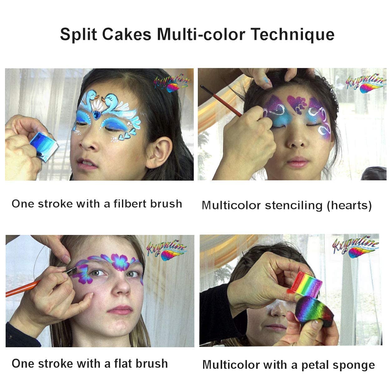 Face Painting Supplies :: Face Painting Tips Shop  Face painting stencils, Face  painting tips, Face painting