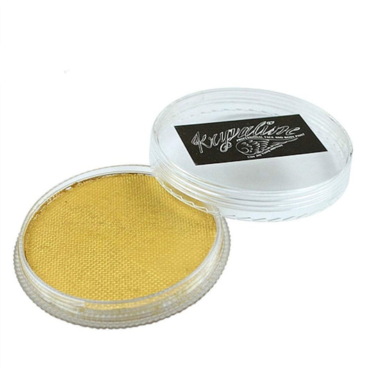 Kryvaline Face and body Paint Pearly Colors 30g Gold - Kryvaline Body Art Makeup | Glitter Tattoos, Face & Body Paint, Design - Kryvaline Body Art Makeup