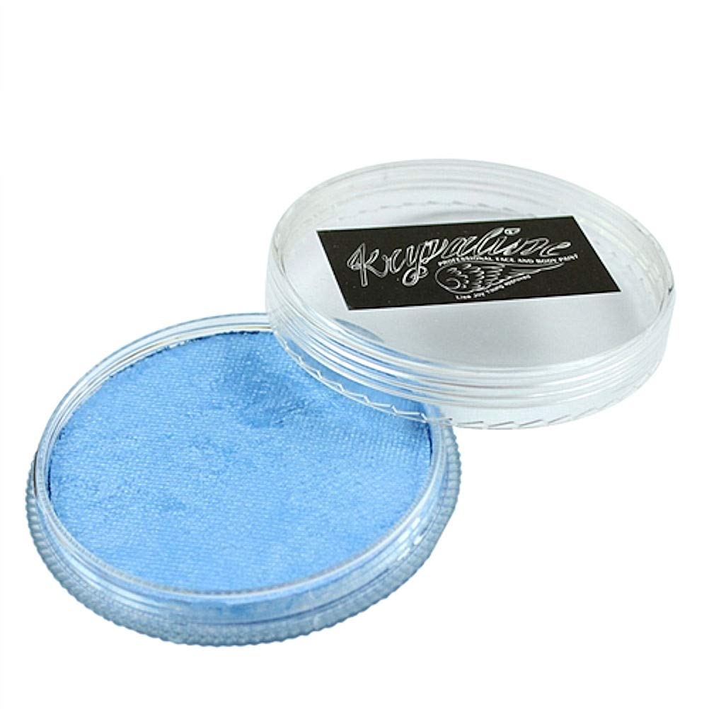 Kryvaline Face and body Paint Pearly Colors 30g Baby Blue - Kryvaline Body Art Makeup | Glitter Tattoos, Face & Body Paint, Design - Kryvaline Body Art Makeup