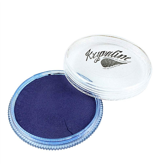 Regular Essential Colors 30g Dark Blue - Kryvaline Body Art Makeup | Glitter Tattoos, Face & Body Paint, Design - Kryvaline Body Art Makeup