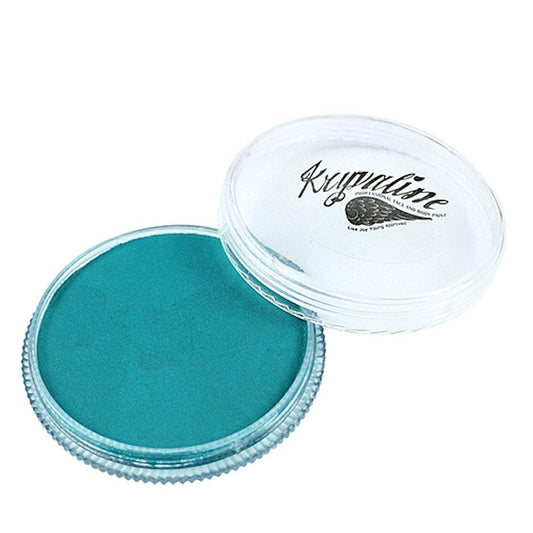 Regular Essential Colors 30g Dark Teal - Kryvaline Body Art Makeup | Glitter Tattoos, Face & Body Paint, Design - Kryvaline Body Art Makeup