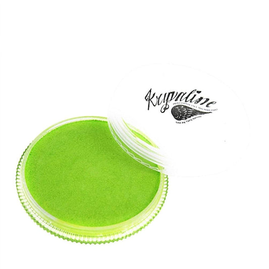 Regular Essential Colors 30g Lime - Kryvaline Body Art Makeup | Glitter Tattoos, Face & Body Paint, Design - Kryvaline Body Art Makeup