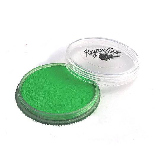 Kryvaline Neon Fluorescent Face and Body Paint 30g Green - Kryvaline Body Art Makeup | Glitter Tattoos, Face & Body Paint, Design - Kryvaline Body Art Makeup