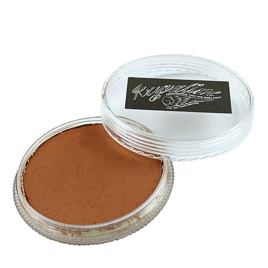 Creamy Matte Colors 30g Ochre - Kryvaline Body Art Makeup | Glitter Tattoos, Face & Body Paint, Design - Kryvaline Body Art Makeup