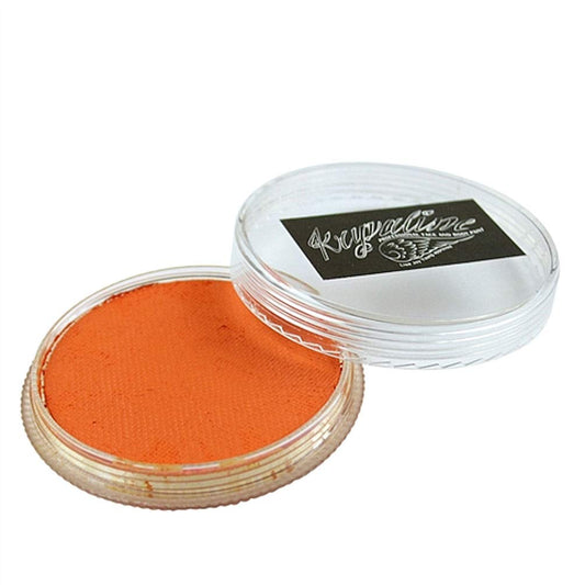 Creamy Matte Colors 30g Orange - Kryvaline Body Art Makeup | Glitter Tattoos, Face & Body Paint, Design - Kryvaline Body Art Makeup