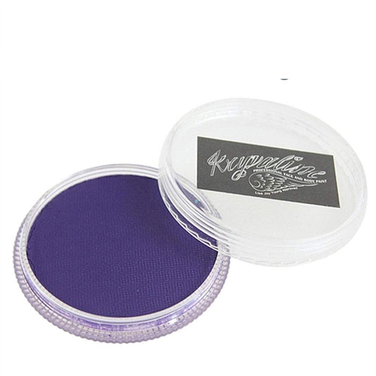 Creamy Matte Colors 30g Purple - Kryvaline Body Art Makeup | Glitter Tattoos, Face & Body Paint, Design - Kryvaline Body Art Makeup