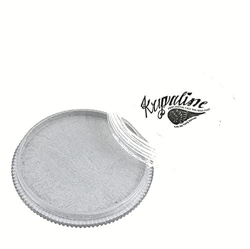 Kryvaline Face and body Paint Metallic Colors 30g Silver - Kryvaline Body Art Makeup | Glitter Tattoos, Face & Body Paint, Design - Kryvaline Body Art Makeup