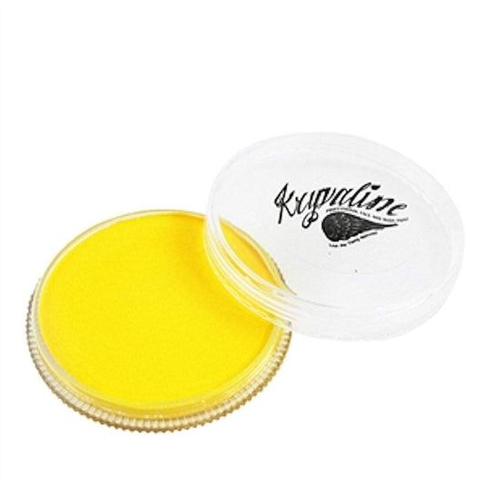 Regular Essential Colors 30g Yellow - Kryvaline Body Art Makeup | Glitter Tattoos, Face & Body Paint, Design - Kryvaline Body Art Makeup